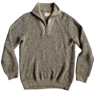 Folk Men's Sweater in Brown